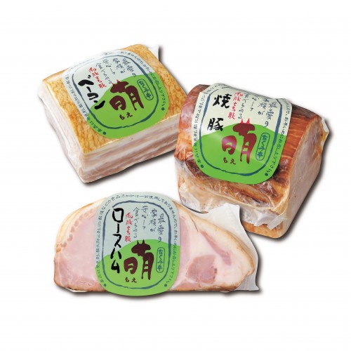 腌萝卜亭萌里脊火腿、培根、烤猪肉